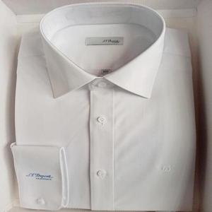 [듀퐁셔츠]SE5SM21LS362SWH_스트레치 소재를 사용한기본 슬림핏