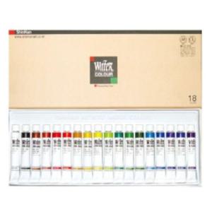 (신한)수채화 물감세트- 전문가용 7.5ml 18색 수채화용물감 전문가용물감 전문가용수채화물감 수채화물감전