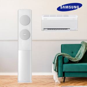 삼성 AI 인버터 무풍 클래식 투인원 19+6평 에어컨 실외기 리모컨포함 AF70F19D11GRS