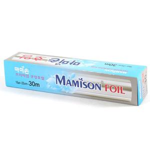 마미손 프리미엄 쿠킹호일 25cmx30m 16미크론 호일 주방호일 은박 은박지호일 쿠킹호일 캠핑호일 주방호일