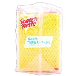 (set)3M 베이직 그물망사 수세미 20개 수세미 주방수세미 가정용수세미 그물수세미 망사수세미 망사형수세