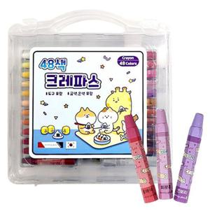 모닝글로리 크레파스 48색 (블루)