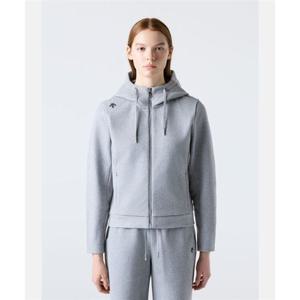 데상트 우먼스 울라이크 트레이닝 후드 집업 자켓 멜란지 그레이 SR122PFT11 SR122PFT11_MGRY 290786