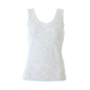 와코루 (여성런닝)청량감이 느껴지는 냉감소재 플라워나염 여름런닝(WLG2625R)