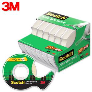 3M매직테이프 104-6 12x11M 알뜰팩/세이빙팩/3M테이프
