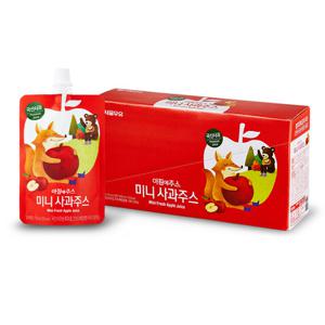 서울우유 아침에주스 미니 사과주스 100ml 10팩