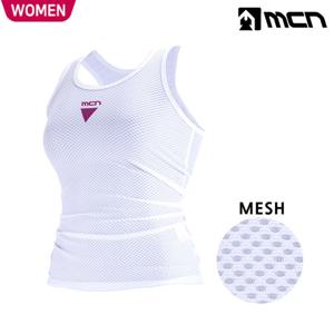 MCN 파이프 K매쉬 민소매 이너웨어 여성 자전거 헬스