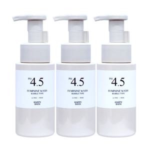 해피바스 PH4.5 약산성 로즈 버블 여성청결제 300ml 3개팩