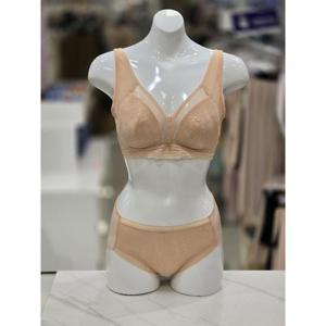 비비안 세이브존07 메쉬 홑겹 브라 팬티 세트 BR9612