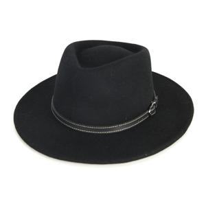 [디꾸보][디꾸보]스티치 띠 포인팅 울 중절모 모자 DCF-JAN434NE