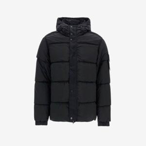 스톤아일랜드 안티 후드 패딩 블랙 남성 811541419 V0029