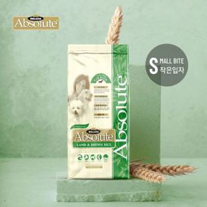 (앱솔루트) 홀리스틱 강아지 사료 램브라운라이스(작은알)1.2kg 건강사료 강아지사료 영양사료 고급사료 반