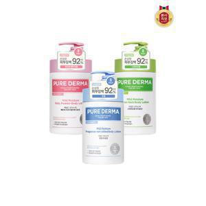 [온더바디]온더바디 퓨어더마 바디로션 1L x 2개 (무향/베이비파