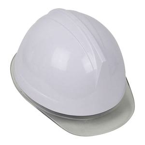 투명창 투구형 안전모 백색
