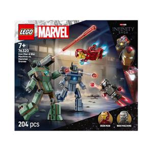 76320 마블 슈퍼히어로 아이언맨과 워 머신 대 해머드론 레고