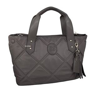 [에스콰이아]25FW 신상 가벼운 나일론 데일리 퀼팅 원단 여성 토트 크로스백 EOEFHB838GY