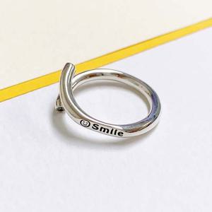 순은반지 휘바스마일 은반지 프리사이즈 925실버