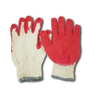 수입 적색반코팅장갑 10G 100켤레묶음 목장갑 반코팅