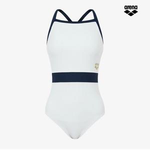 [아레나] 아레나 마린 플레이어 원피스 싱글 크로스 스트랩백 A5BL1LO04 WHT A5BL1LO04