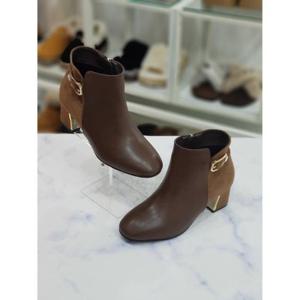 [한슈]한슈 세이브존07 리얼가죽 앵클부츠힐 5cm HS399049vn (26