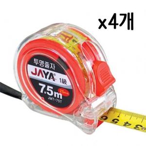 자야 자동 줄자 1급 1갑 4개 jmt 75t 줄자