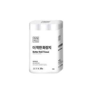 더 착한 화장지 무형광 3겹 30M 30롤