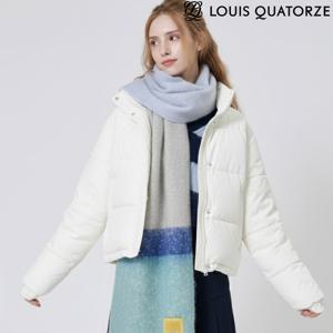 루이까또즈 모헤어 숄 머플러 그린란드 블루 2DHW811BU