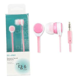 JMds 우솔 스마트폰 이어폰 DS-4989 (핑크)