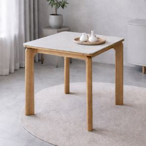 긁힘과 열에 강한 세라믹 2인용 식탁 (테이블) TP1128