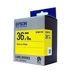 라벨테이프 복합기 노랑 SC36Y-PX 갑(5개입)