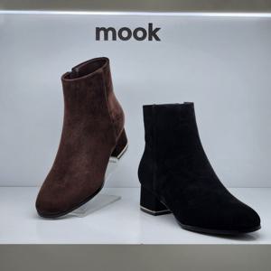 [무크]여성 세련된 스웨이드 앵클부츠 422605 IA IM HGSF1DD