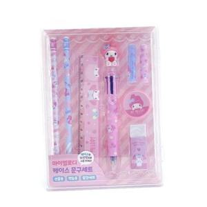 산리오캐릭터즈 마이멜로디 케이스 문구세트