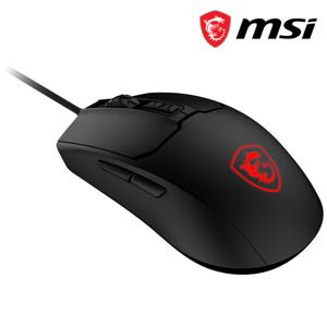 MSI FORGE GM100 유선 게이밍 마우스 컴퓨터 PC 노트북 게임용 사무용 블랙