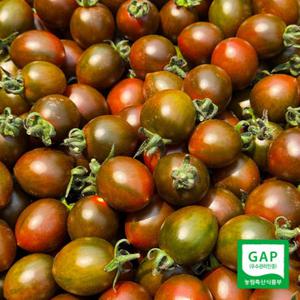 GAP인증 부산 대저 짭짤달콤한 흑대추방울토마토 1kg 로얄과(1~3번과)