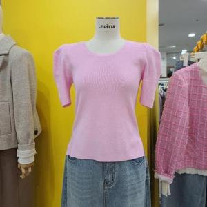 르피타 DP01 퍼프 반팔골지티 L251BSW372