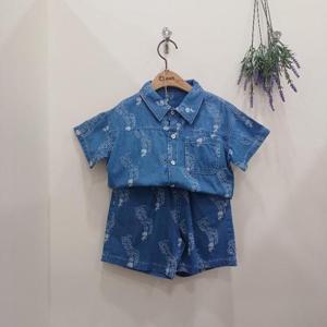 치크 sh06 남아 데님 상하세트 CKRT2542B01