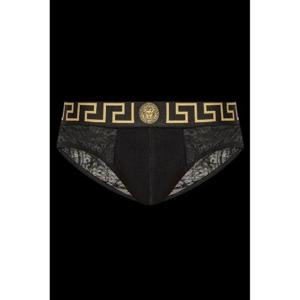 베르사체 그레카 보더 레이스 팬티 10207901A14781 1B000 TP942733232