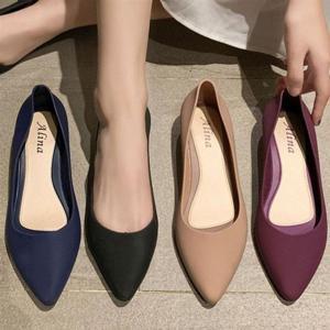 여성로퍼 여성 봄신상 플랫슈즈 젤리슈즈 DS AL609