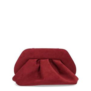 더모아레 클러치 파우치 TMFW25TSUE120 PRUNE BORDEAUX