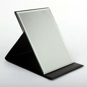 PU 인조가죽 3단거울 ST-453L 탁상거울 화장대 화장대소품 거울 인테리어 인테리어소품 화장소품