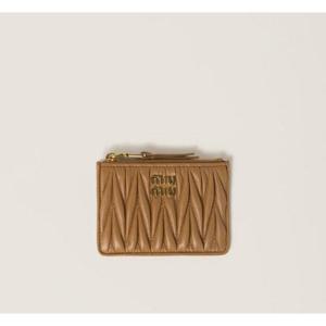 미우미우 지갑 5MC093AFPP F098L CARAMEL