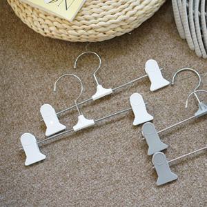 [아트박스 POOM]아트박스/보노하우스 어반 베이직 논슬립 바지걸이 50P (화이트/그레이)