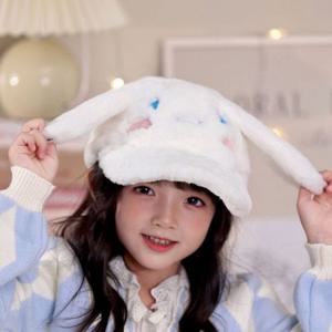 산리오 어린이 입체모자 시나모롤 1P 겨울 털모자