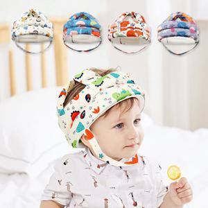 [엠케이] 공룡패턴 머리쿵 헬멧형 쿠션 머리보호대 205354