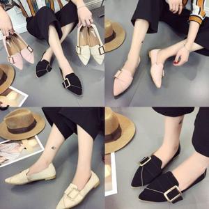 버클스틸레토로퍼 플랫슈즈 단화 여성단화 굽