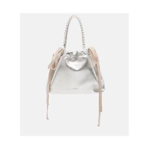 지미추 Drawstring 미니 임벨리시드 레더 숄더 백 P01103918