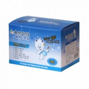 아몬스 애견기저귀 암컷용 초미니형 1박스 10매x10개 강아지산책 강아지배변봉투 배변봉투 풉백 풉백파우치 산책가방 애견기저귀