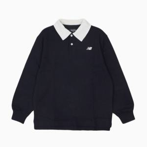 뉴발란스키즈긴팔티 RQJ NK9BEB304U-59 ESSENTIAL_스몰로고 카라 긴팔티