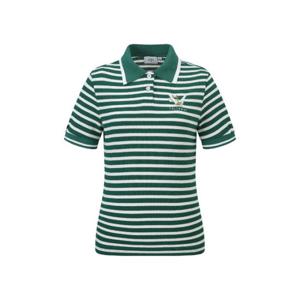 캘러웨이골프반팔티 LQS CWTY24M602_GR 여성 여름 선염 스트라이프