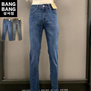 뱅뱅 HC04 가을남성 인밴드 기본일자 스판청바지 NQK740